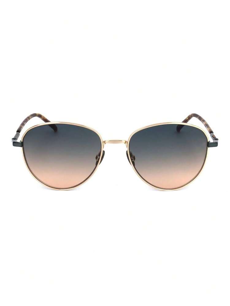 Scotch & Soda Gafas de sol para hombre - Azul degradado marrón - Añade 2