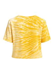 Roxy Sports Tees & Tanks Moisture-Wicking Breathable Classic Fit Home Travel Daily ARJZT06981-YHV0 - Kuning - View 5