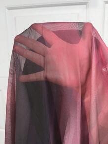 Lavishia Váy dài tay ngắn họa tiết hoa dành cho nữ, thời trang xuân/hè - Màu Đỏ Sâu - Xem 9