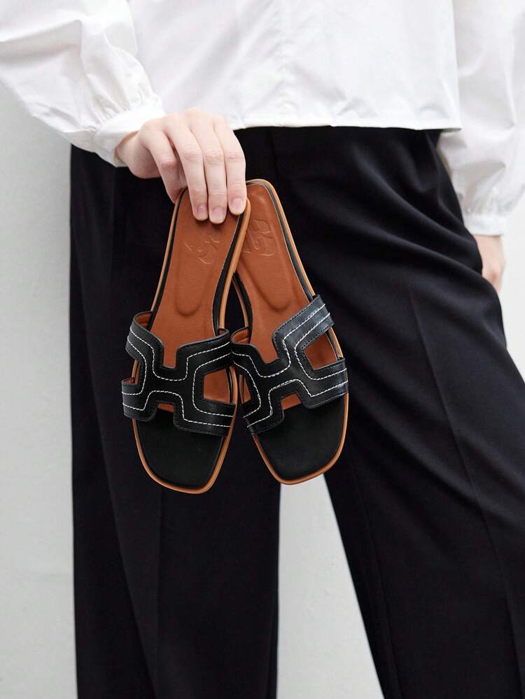 CUCCOO BIZCHIC Women's Comfortable Casual Versatile Flat Sandals