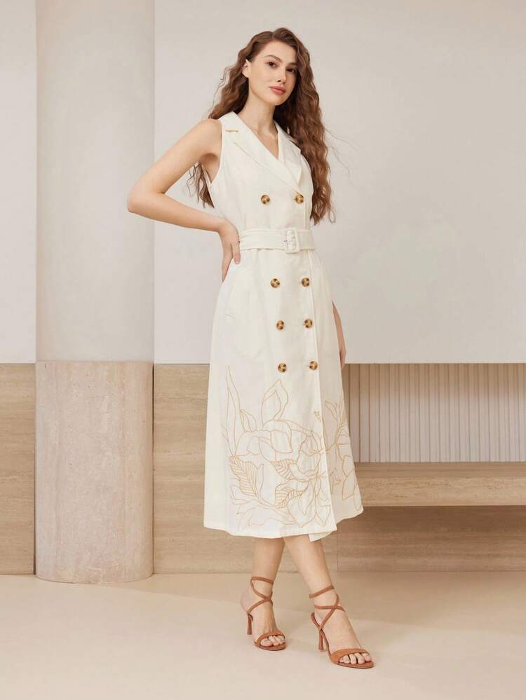 WOMEN'S 8.8CM SUEDETTE DEER SKIN STRAP BUCKLE FASHION MINIMALIST COMFORTABLE PEEP TOE HIGH HEEL SANDALS, BROWN FOR CHRISTMAS