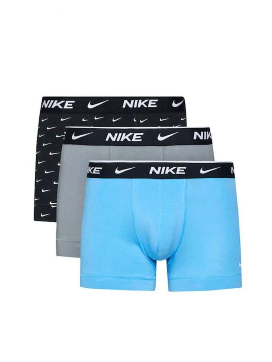 Nike Men Trunks - Blue / Grey / Black - View 1