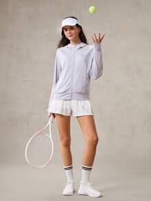 OutZeal UV Protection UPF50+ Cool Touch Hooded Sun-Proof Jacket Sports Tennis Gym