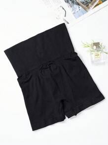 SHEIN 1 件加大码纯色塑身裤