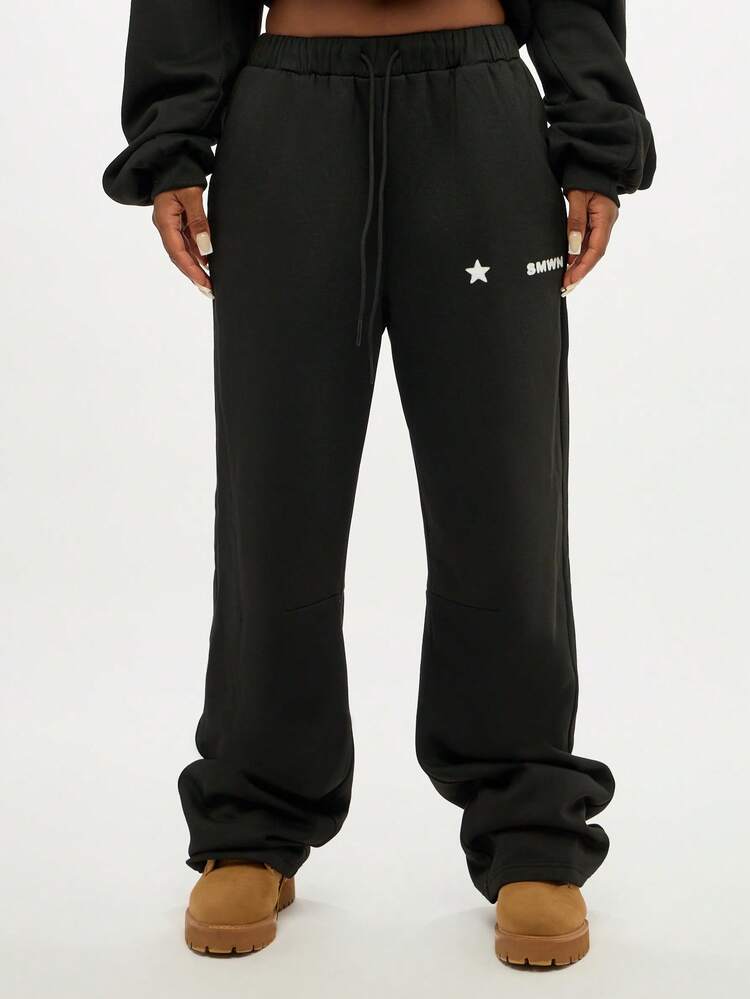 SUMWON WOMEN Balloon Jogger Sweatpants With Star Logo Detail