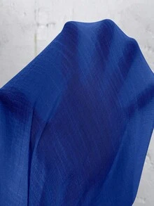 SHEIN LUNE CURVE Áo cánh cổ khoét họa tiết hoa thanh lịch thời trang cỡ lớn dành cho nữ - Xanh đậm - Xem 7