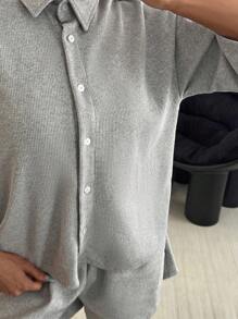 EURMUSE 女士 Polo 领衬衫和短裤两件套