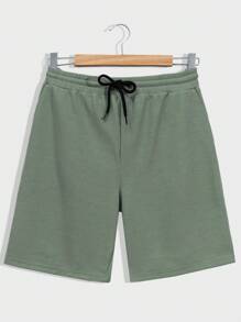 RueChic 男士皇冠刺繡短袖襯衫和短褲套裝