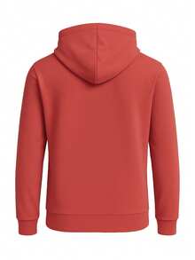 FILA Men's Sports & Outdoor Hoodies Versatile Warm Lightweight Training Daily Outdoor FAM0159-30002 - Red - View 2