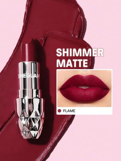 SHEGLAM LáPiz Labial Starlight Velvet-Flame LáPiz Labial Mate Brillante De 10 Colores De Larga DuracióN LáPiz Labial Suave Y Sedoso Nutritivo LáPiz Labial Para Fiesta De Navidad De Lip Combo Marca Belleza Maquillaje Maquullaje CosméTica Para Mujeres NiñAs Perfecto Para Invierno Ideal Para Y2K Elegante Moda Adecuado Para CumpleañOs Regalo Fiesta Listo Mejor Color