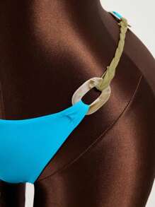 Zestiva 夏季沙灘鏈狀三角比基尼套裝