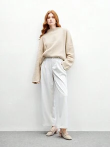 CUCCOO BIZCHIC Shiny Fabric Chain Buckle Low Heel Square Toe Chunky Heel Shoes, Fashionable Casual Commute Shoes, Date Shoes, Party Shoes, Holiday Shoes, Suitable For Women To Wear In Spring, Suitable For Spring Break, Easter And Other Occasions