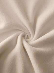 INAWLY 女士圆领长袖休闲字母印花运动衫、长袖上衣 - 杏色 - 查看 3