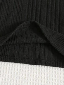 SHEIN Bộ 3 áo nhung kẻ dễ thương đa năng mùa thu/đông cho bé trai, áo len dài và quần dài, thích hợp cho tiệc sinh nhật, tiệc tối, biểu diễn, đám cưới, tiệc chào đón em bé, lễ rửa tội, lễ kỷ niệm sinh nhật lần thứ 1 Bộ trang phục mùa thu cho bé trai nhung kẻ Bộ trang phục nhung kẻ - Nhiều màu - Xem 6