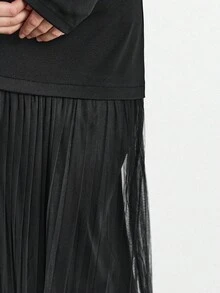 Lumivelle Vestidos largos de mujer para Halloween - Negro - Ver 8