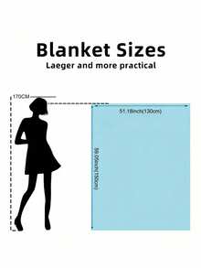 THE POWERPUFF GIRLS X SHEIN Blossom, Bubbles, Buttercup Pattern Fleece Throw Blanket -Plush Coral Blanket For Sofa, Office Chair & Travel, Ultra-Soft Lightweight Home Decor - Baby Pink - View 11