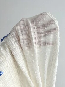 Elamini Bowknot Contrast Lace Halter Tie Ruched Waist Fitted Long Sleeve T-Shirt Fall Cloth For Women - Apricot - View 6