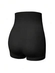 SHEIN 1 件加大码纯色塑身裤