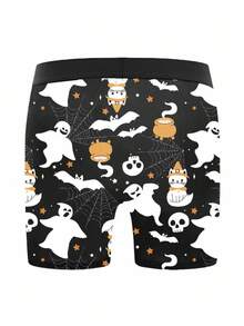 5pcs/Pack Men's Halloween Element Boxer Briefs - Multicolor - View 2