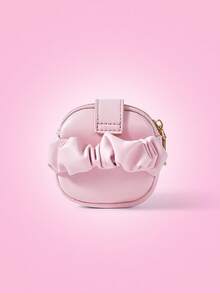 THE POWERPUFF GIRLS X SHEIN Women's Fashion Cute Blossom Pattern Wristlet Wallet, Coin Purse