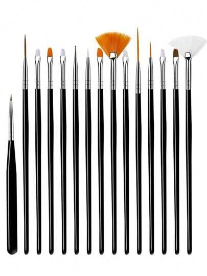 15PCS Fine Line Drawing Pens Set - Dual Tip Waterproof Ink Artists Tools For Sketching, Illustration & Journaling, Includes Micro Liners + Brush Markers