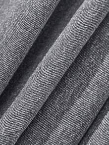 SHEIN Jeans casual comodi con gamba dritta e lavaggio vintage in stile Y2K, nuovi per la primavera/estate 2025, adatti per ragazze adolescenti