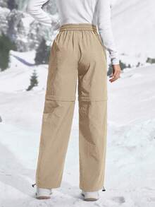 In My Nature Women Hiking Pants Nylon Relaxed Parachute Pants, Outdoor Hiking Pants Fall Winter, Winter Trousers Pants, Cargo Pants, Warm Trousers, Warm Pants,Thick Thermal Pants Women Cargo Pants Waterproof Pants For Women Outdoor Pants Summer Pants For Women