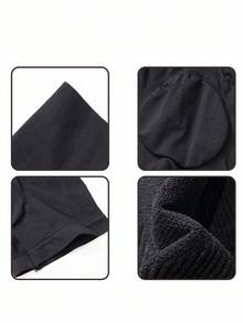 SHEIN 1 件加大码纯色塑身裤