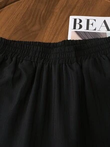 Rusticease Women's Solid Color Casual Pants Fall Clothes For Women Fall Clothes For Women  Autumn Clothes  Autumn Women  Women's Winter Clothes - Black - View 2