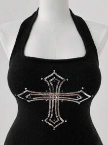 Sunspun Hauts en tricot grande taille pour Halloween