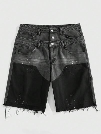 Street Life Herren Mode Jeans mit Tasche