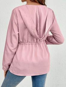 SHEIN جاكيت كاجوال للنساء ، ملابس خارجية للحوامل