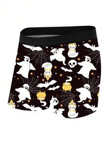 5pcs/Pack Men's Halloween Element Boxer Briefs - Multicolor - View 6