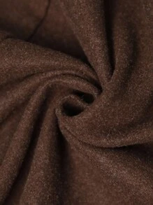 EMERY ROSE Women's Fashionable & Versatile Overcoat, Autumn/Winter Fall Overcoat Teacher - Coffee Brown - View 11