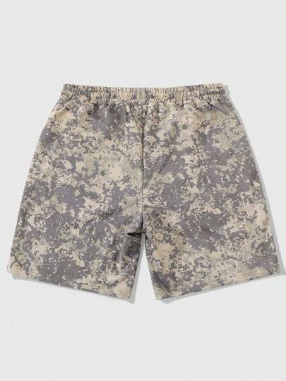 Street Life Men's Camouflage Adventure Travel Vacation Shorts