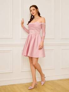 CUCCOO HITCHD 女士优雅花卉水晶装饰尖头高跟鞋，浅粉色网眼蕾丝新娘婚礼宾客派对高跟鞋，适合婚礼、派对、万圣节、圣诞节、感恩节、生日、情人节