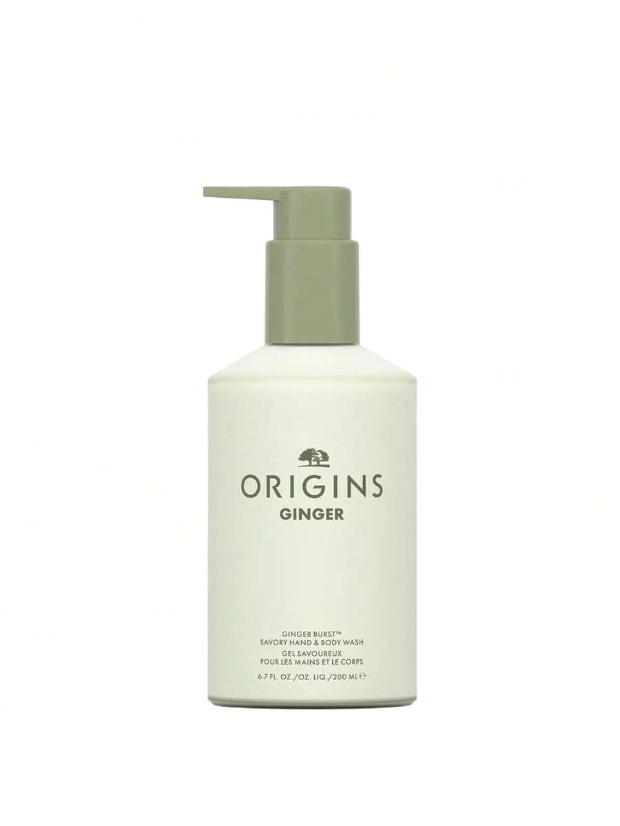 Origins Ginger Burst Savory Hand & Body Wash 200 Ml - Light Green - View 1