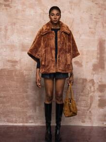 Vesra Women's Casual Thickened Hooded Fleece Jacket