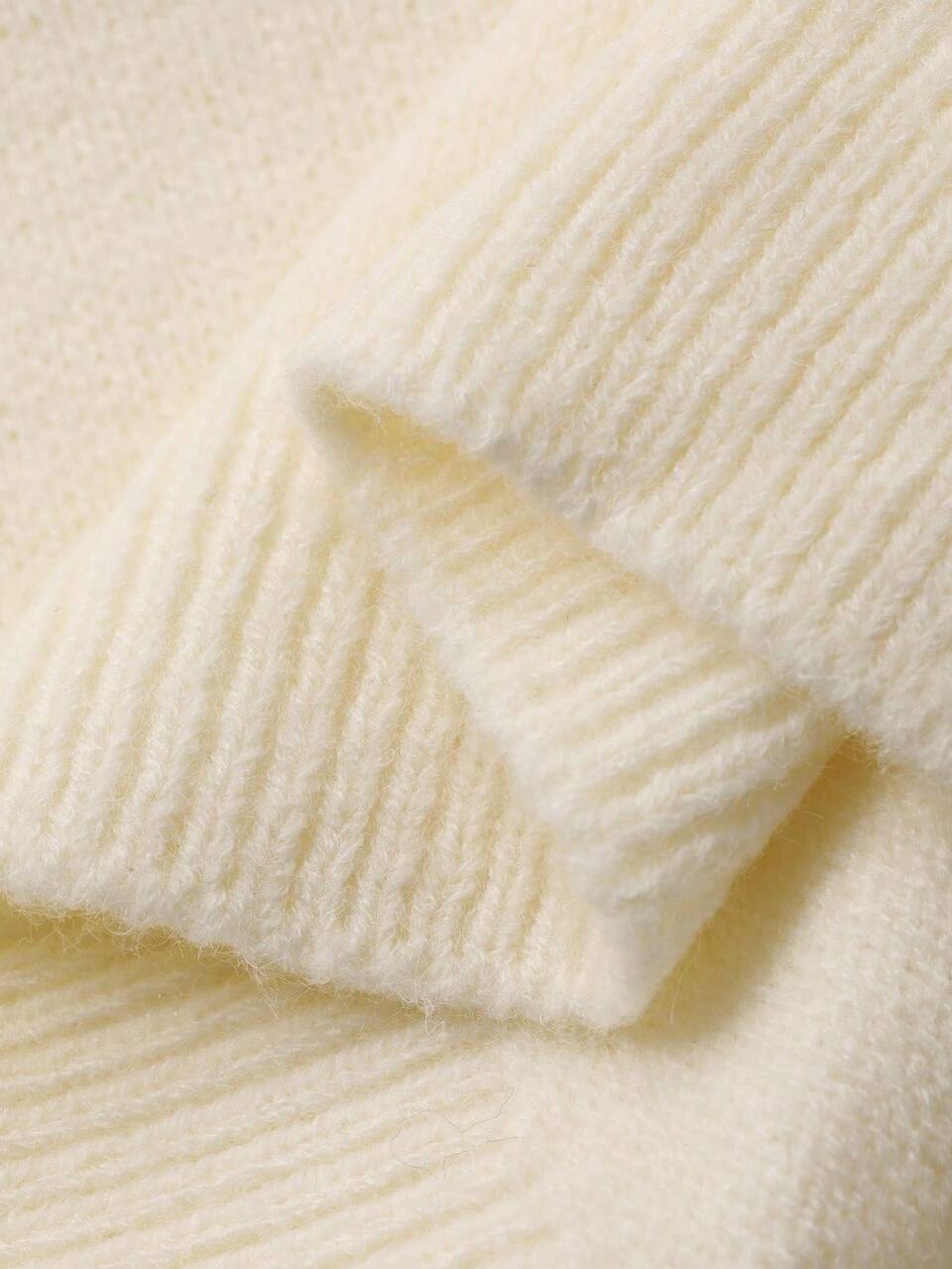 Young Girls Korean Style Fresh & Cute Bow Contrast Color Long Sleeve Cardigan, Autumn/Winter