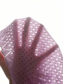 SHEIN Tween Girl Elegant Fitted Long Sleeve Pullover Sweater,In Fall/Winter - Mauve Purple - View 3