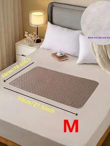 SHEIN 1 Stück Inkontinenzeinlagen, undurchlässige Bettschutzmatten für Senioren & Haustiere, verschiedene Größen & Farben, aus Vliesstoff, ideal für Menstruation & Hausgebrauch