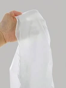 SHEIN Girlism Tween Girl Casual Minimalist Comfortable Camisole With Ruffle Hem & Tie Waist Skirt Set - White - View 5