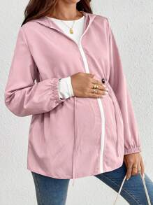 SHEIN جاكيت كاجوال للنساء ، ملابس خارجية للحوامل