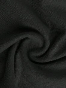 Manfinity Underwear&Sleepwear Basics 10pcs/Pack Men's Comfortable Solid Color Boxer Briefs Men Black Boxer Briefs Pack Of Panties Black Underwear Black Panties 10 Piece Underwear Set - Black - View 5