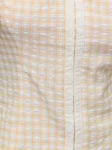 Nöista Women's Plaid Front Button Camisole Top - Apricot - View 7