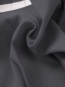 少女丝带饰褶裙 - 灰色 - 查看 5