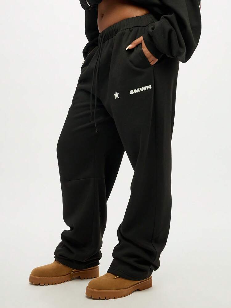 SUMWON WOMEN Balloon Jogger Sweatpants With Star Logo Detail