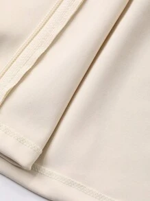 DAZY Women's Fitted Cinched Waist High Collar Sports Jacket