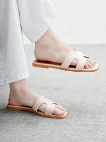 CUCCOO BIZCHIC Women's Casual Open Toe Comfortable Flat Sandals