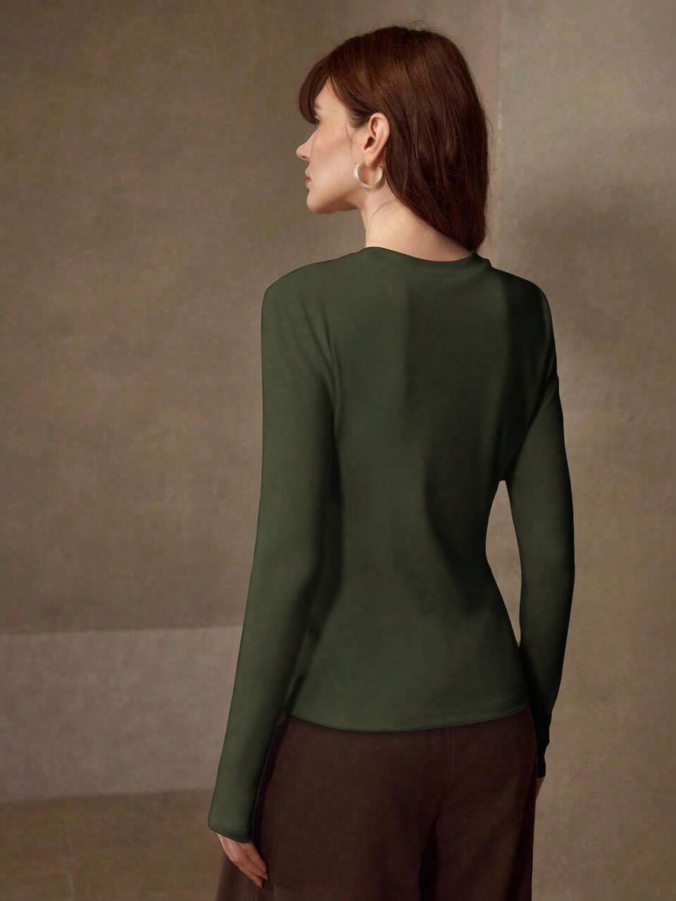 SLIM FIT LONG SLEEVE T-SHIRT